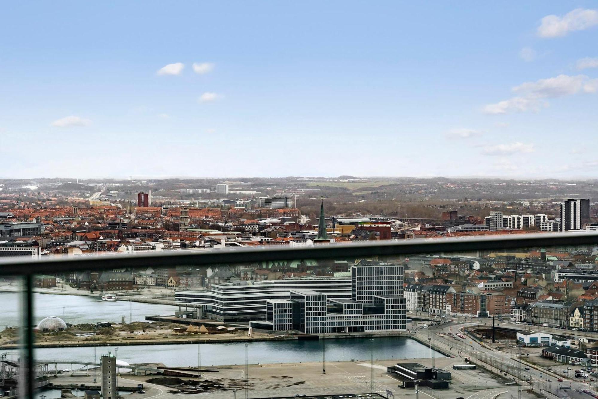 Appartement Penthouse Paradise On 39Th Floor à Århus Extérieur photo