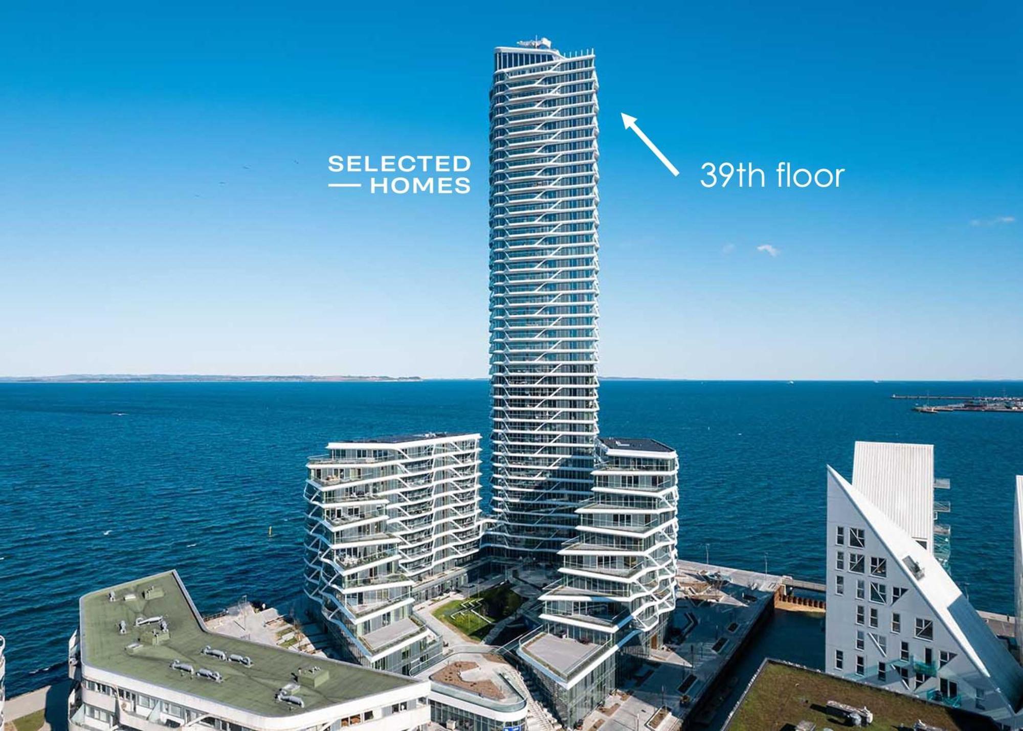 Appartement Penthouse Paradise On 39Th Floor à Århus Extérieur photo